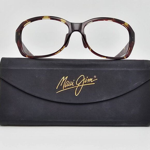 Maui Jim MJ433-15T Koki Beach Olive Tortoise Sunglasses Frame w/ Case Japan 56mm - Picture 1 of 15